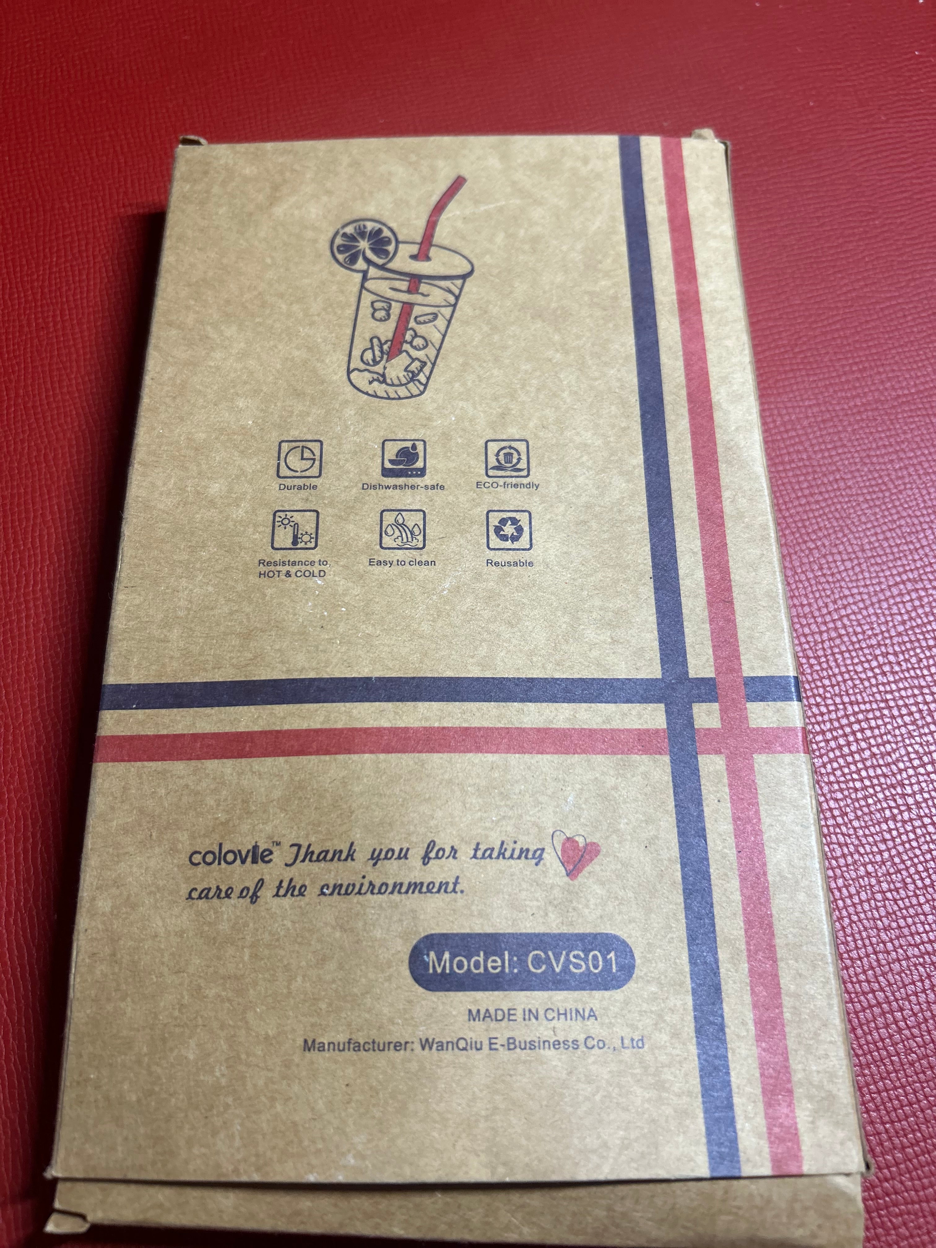 Glass straws