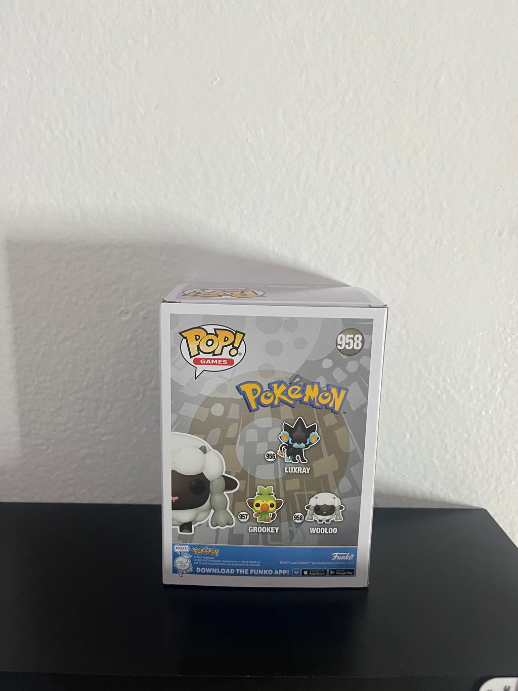Wooloo Pokémon Figure