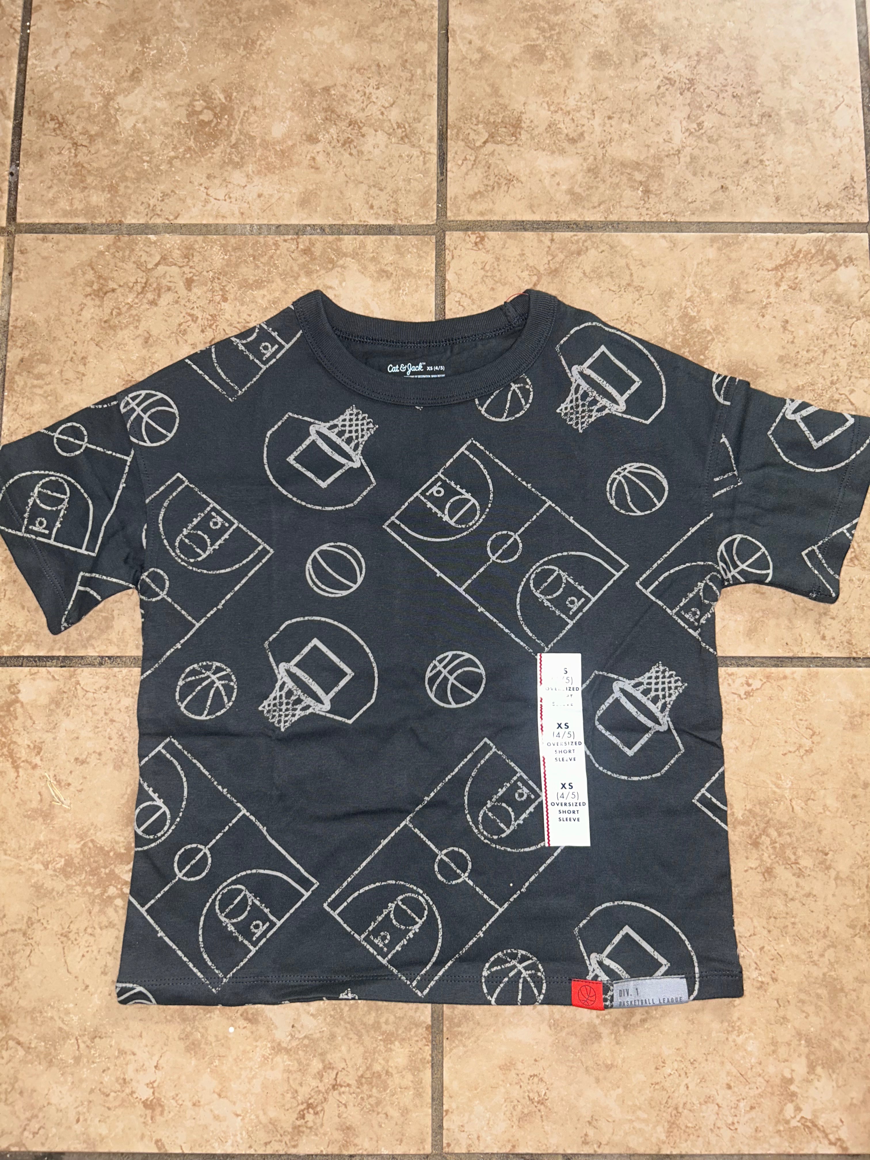 Basketball Oversized Short Sleeve