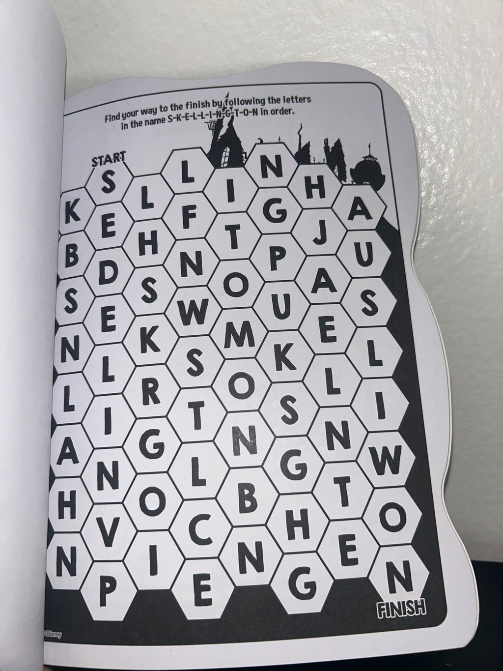 'Nightmare Before Christmas' Magic Ink Activity Book