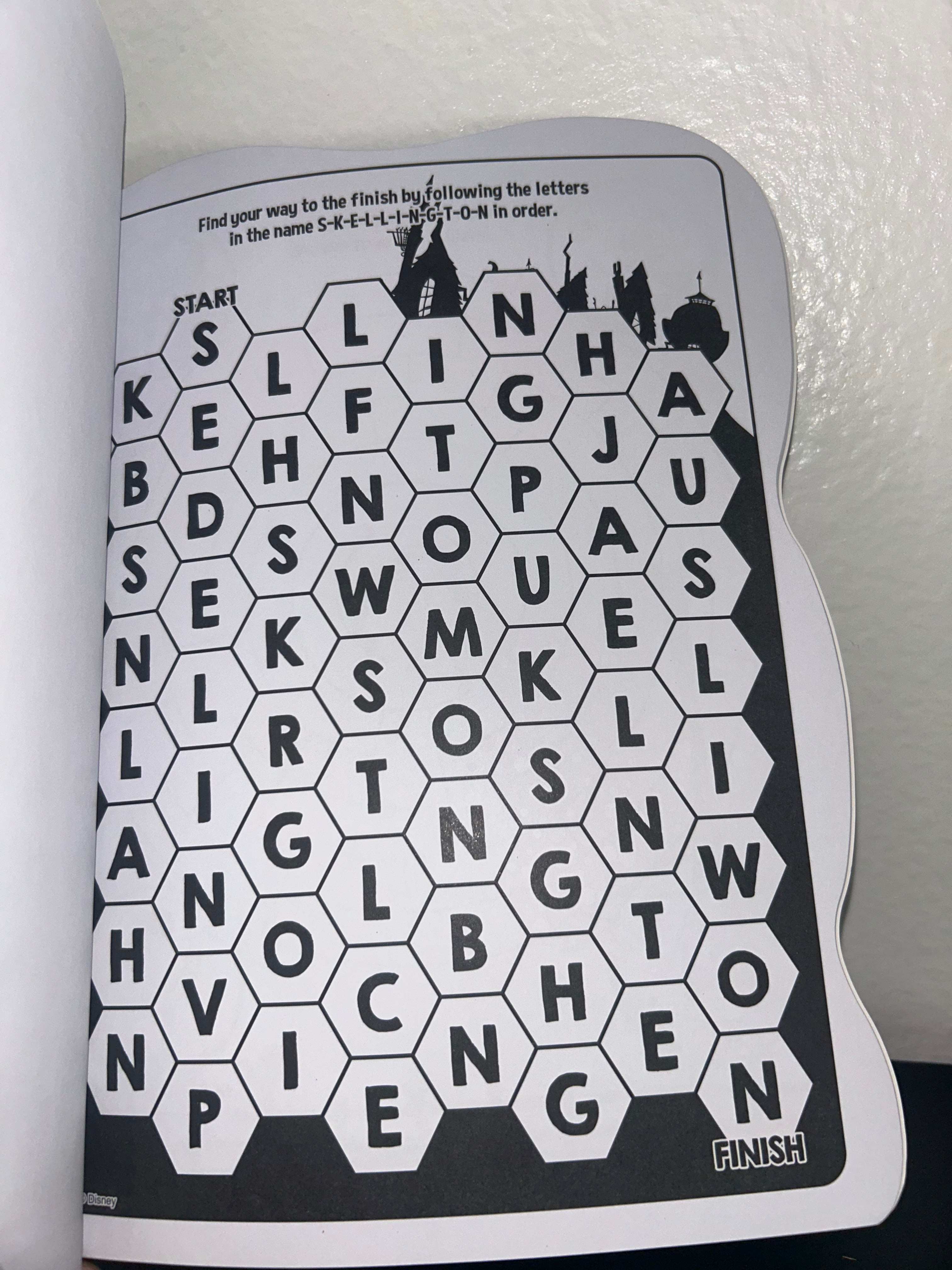 'Nightmare Before Christmas' Magic Ink Activity Book