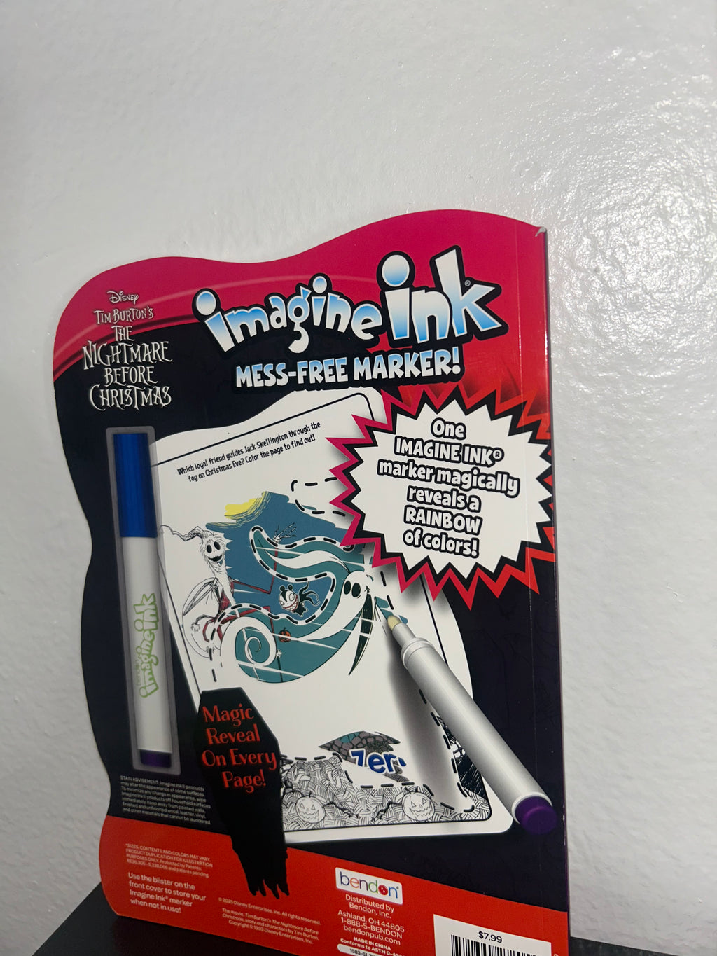 'Nightmare Before Christmas' Magic Ink Activity Book