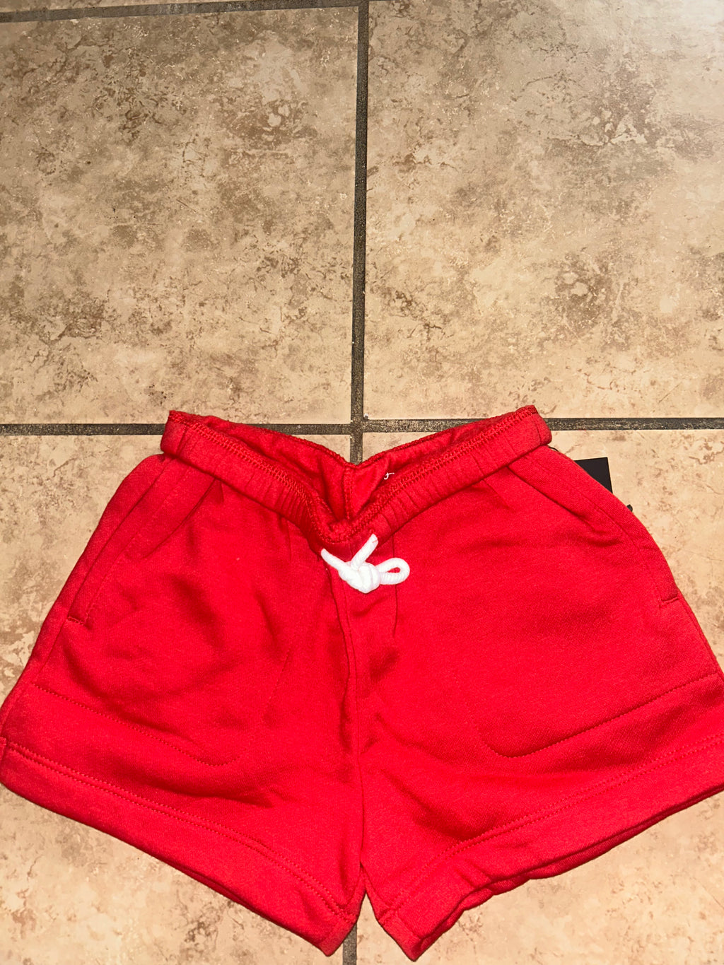 Red Soft Shorts
