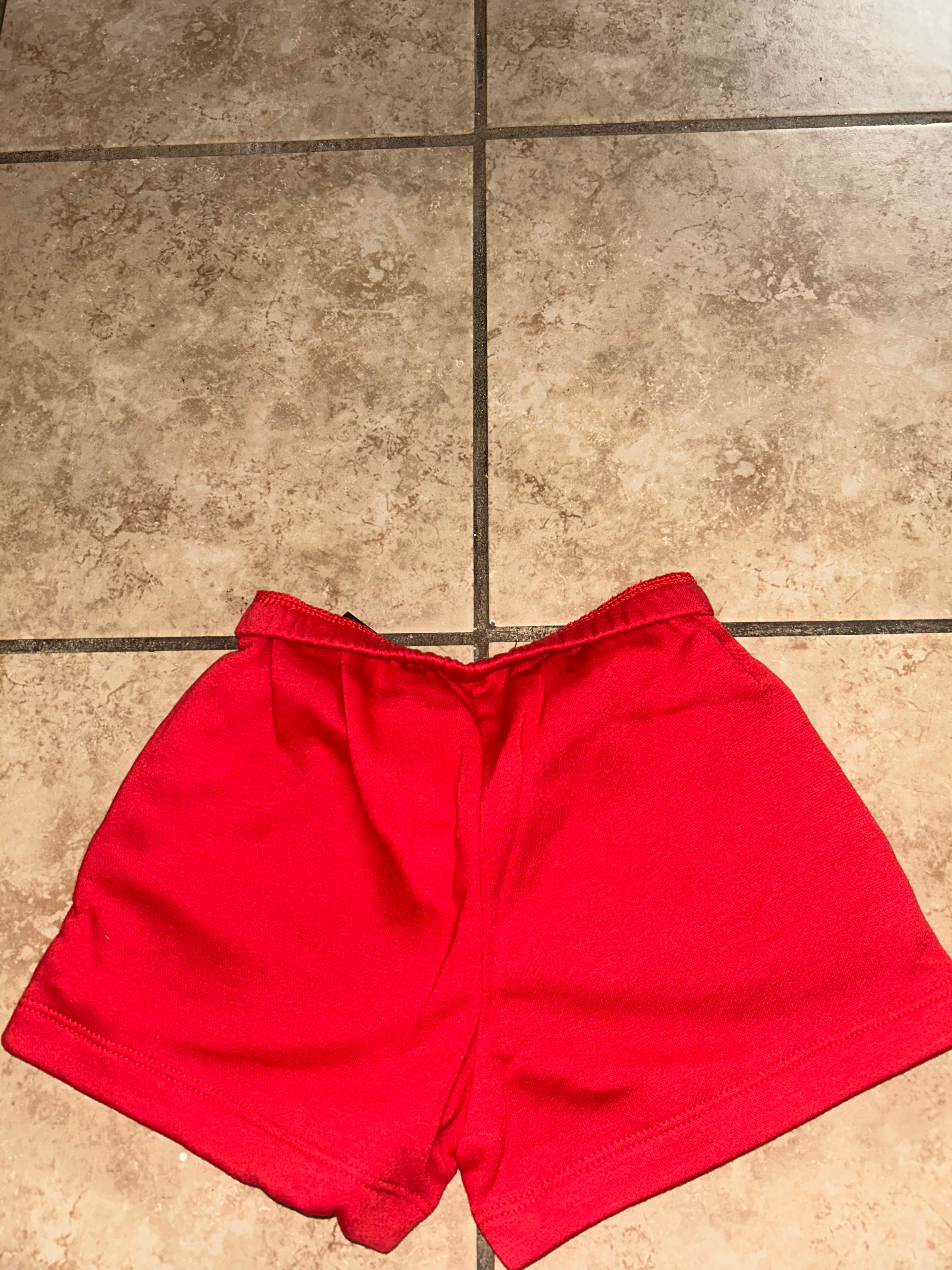 Red Soft Shorts