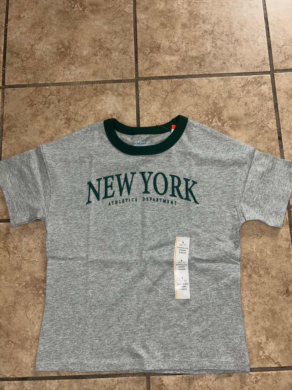 'New York' Oversized Short Sleeve