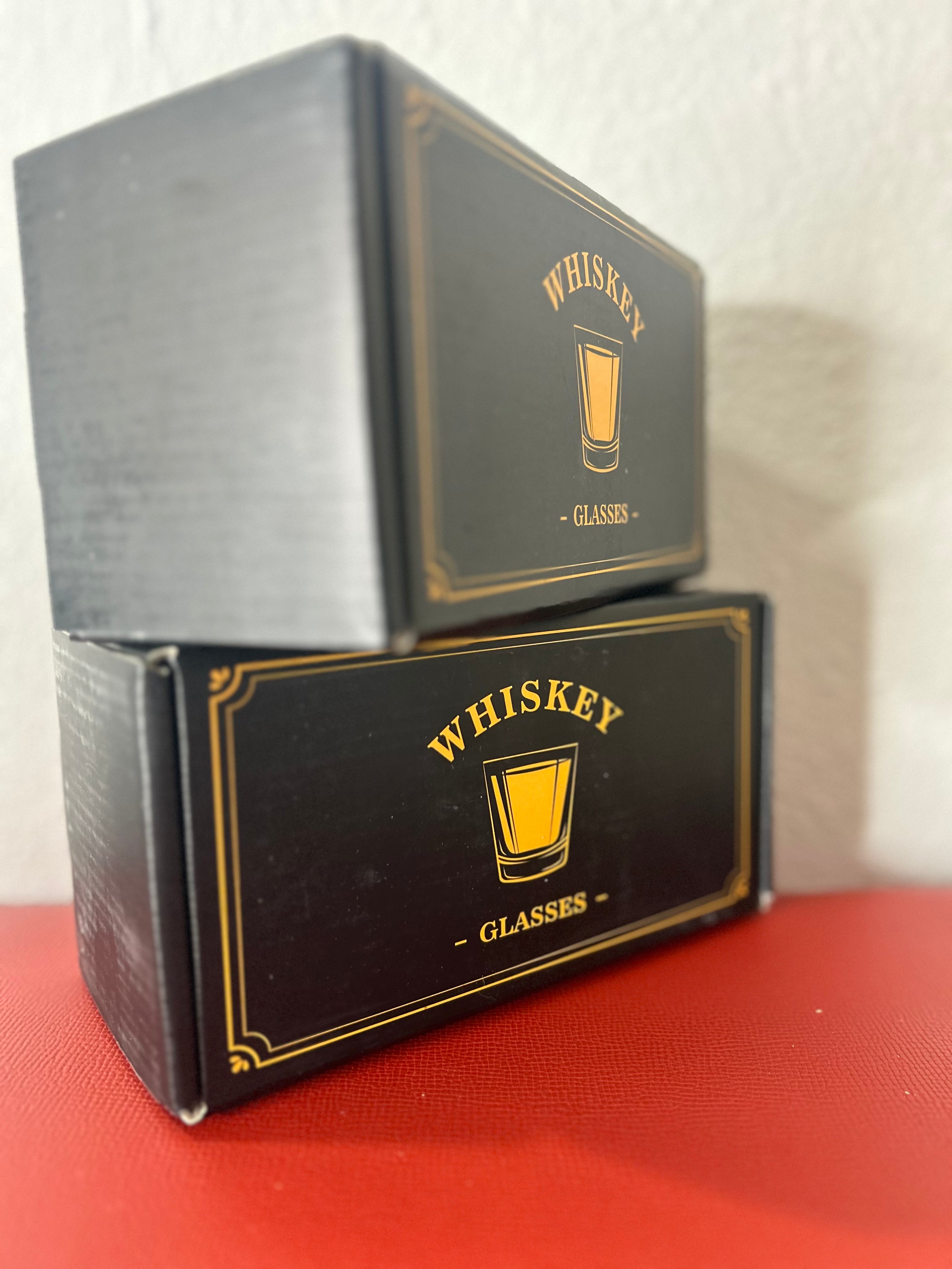 Classic whiskey glasses