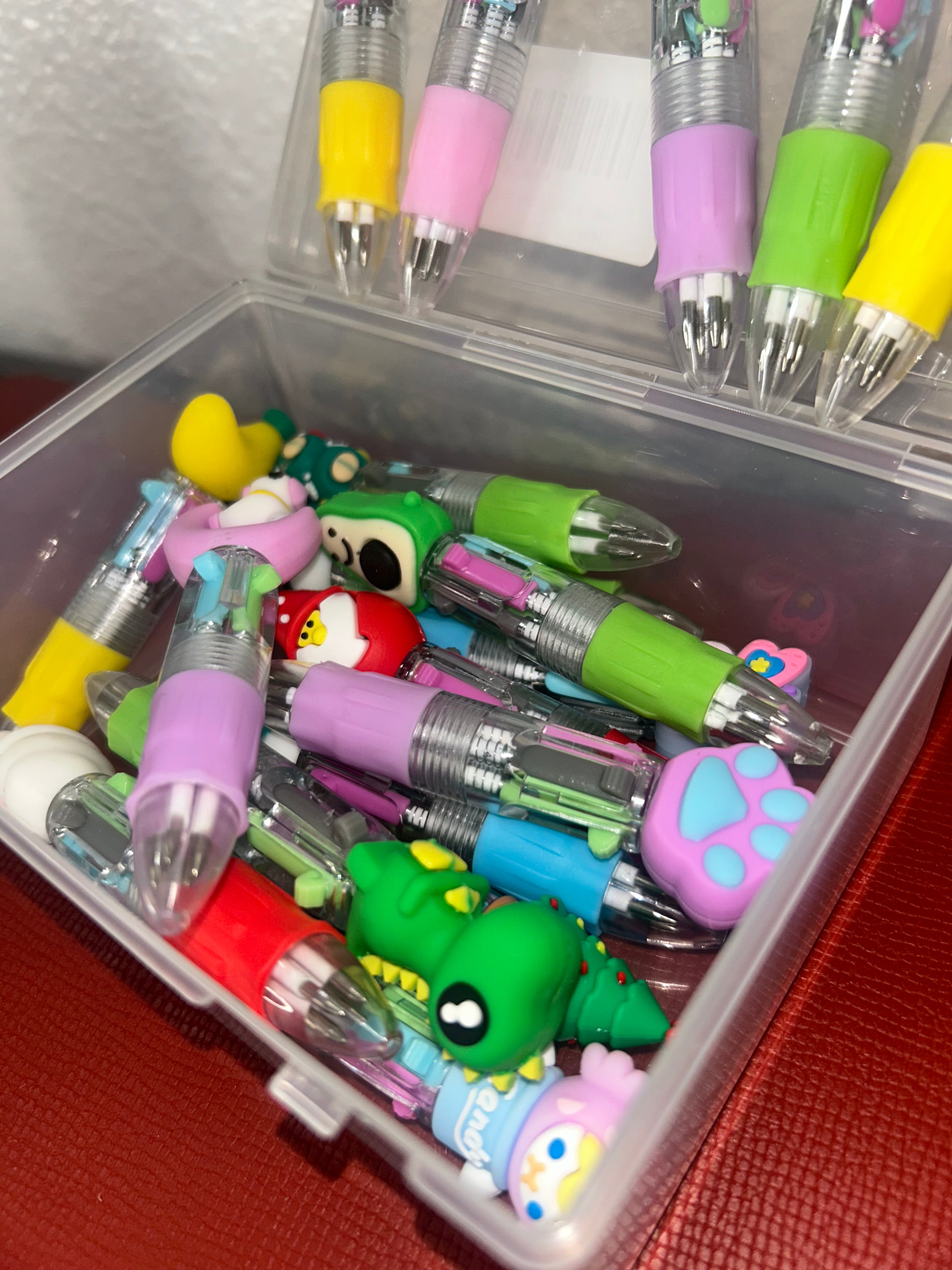Multi color collectible pens