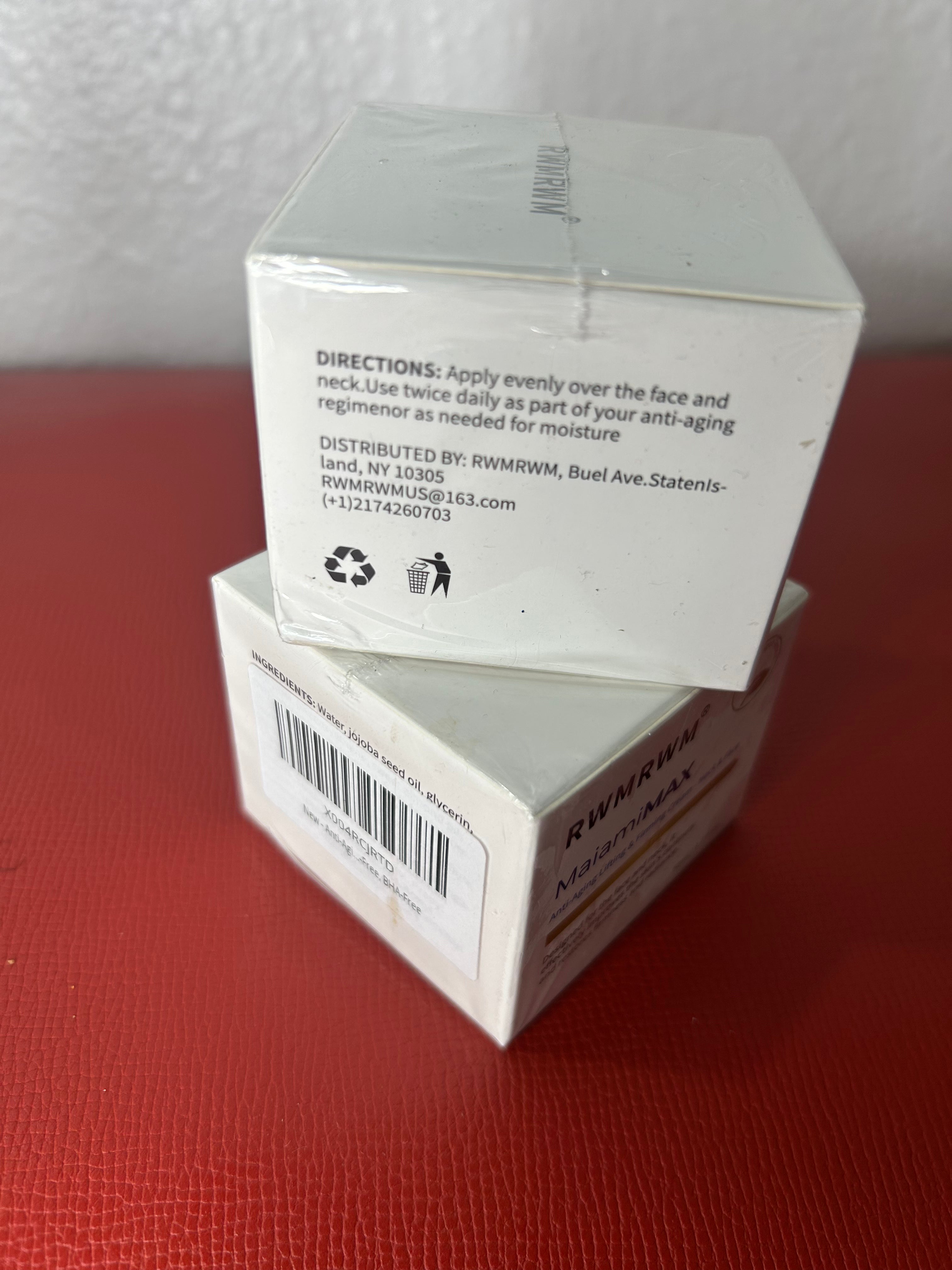 Wrinkle control skin firming cream