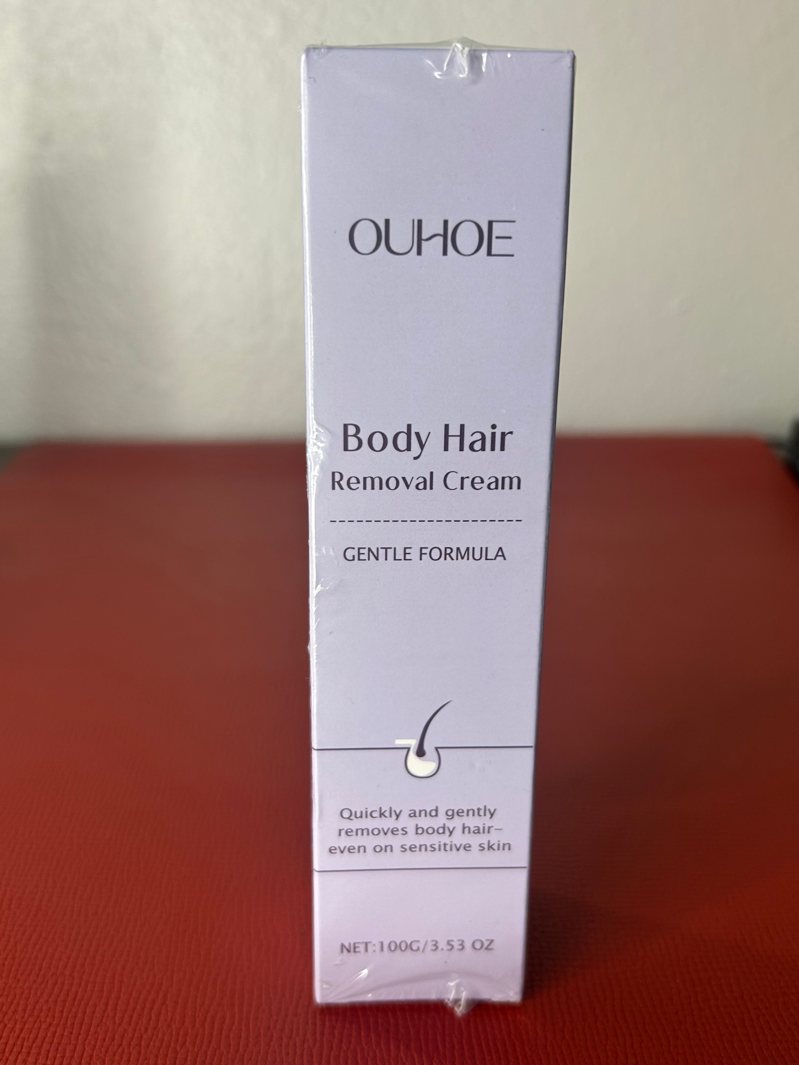 Body hair remover cream
