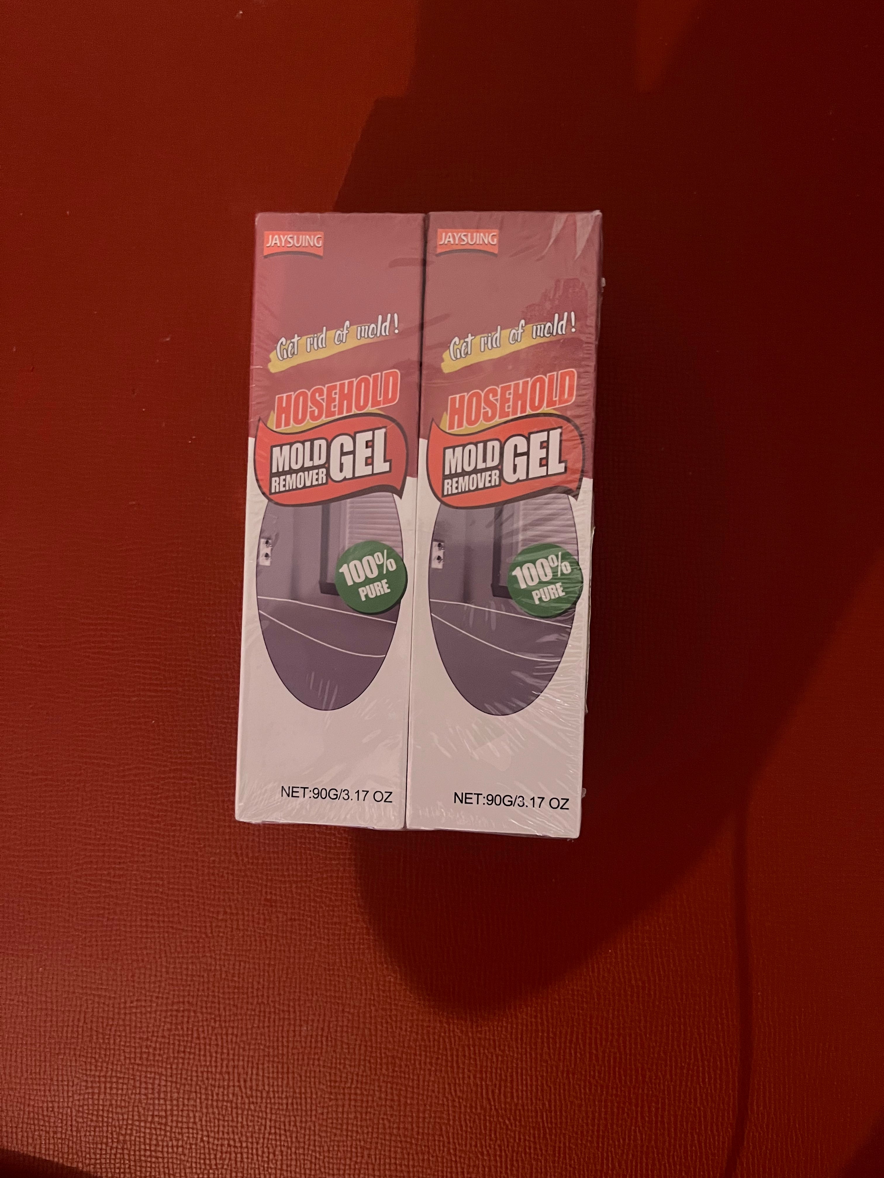 Household mold remover gel