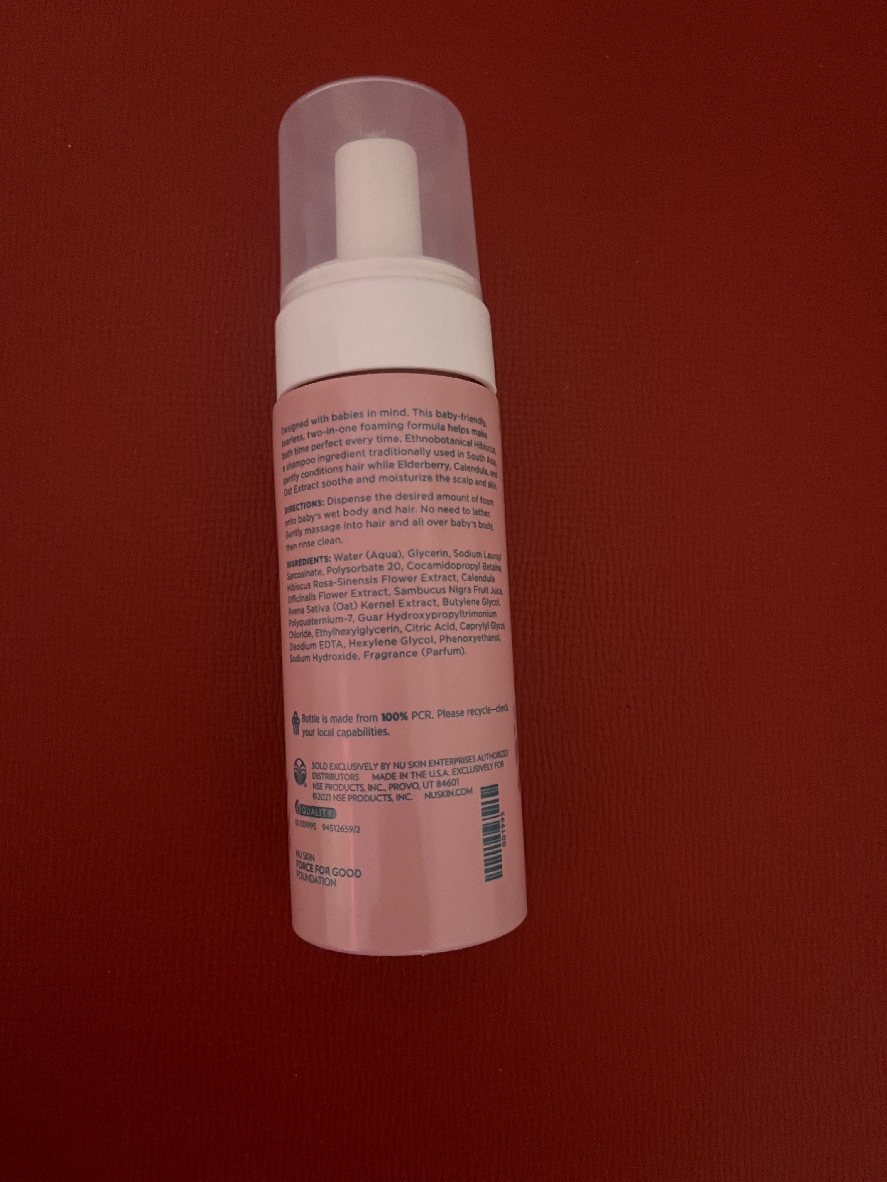 Baby hibiscus body and hair wash