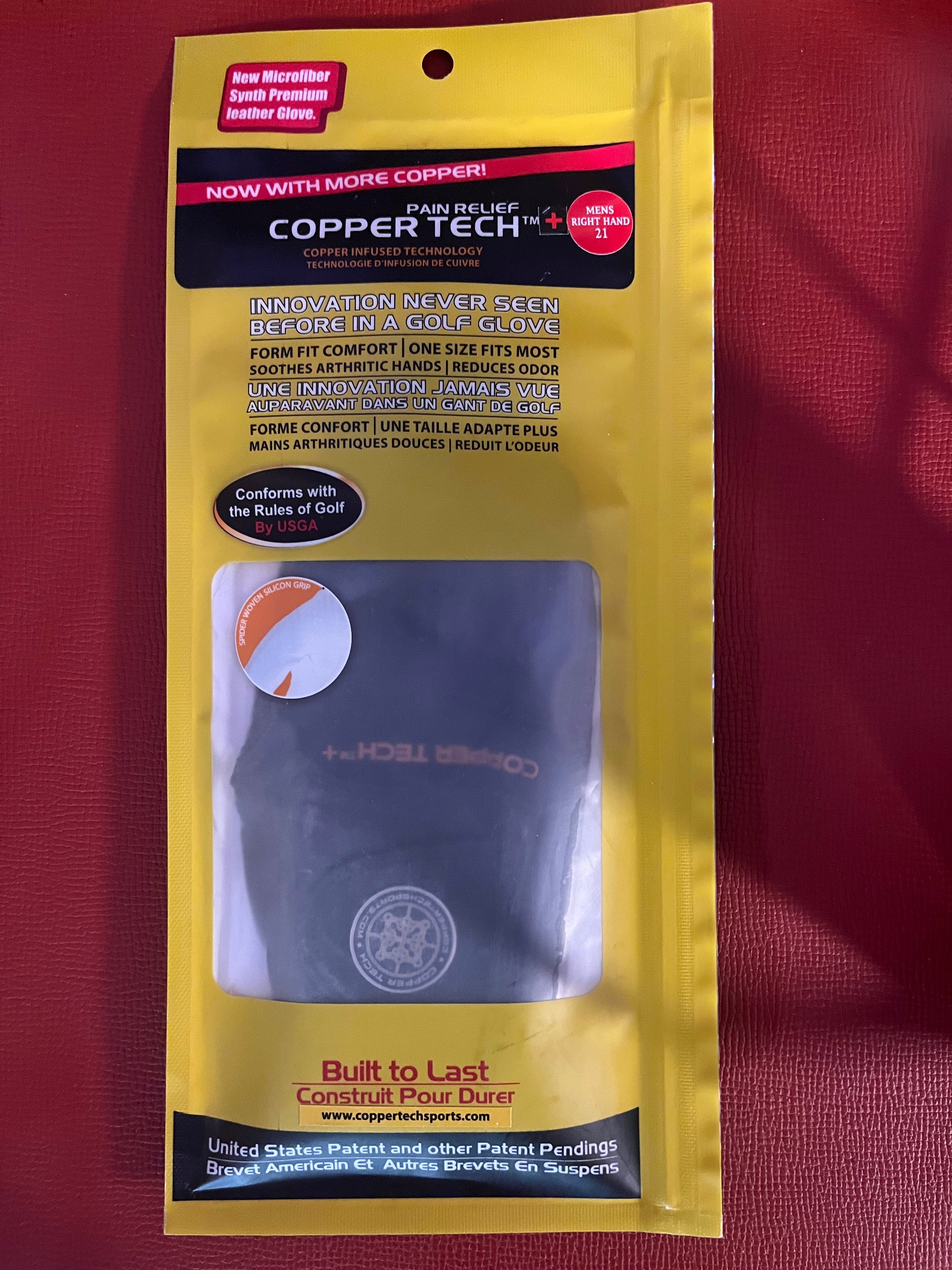 Copper-tech gloves