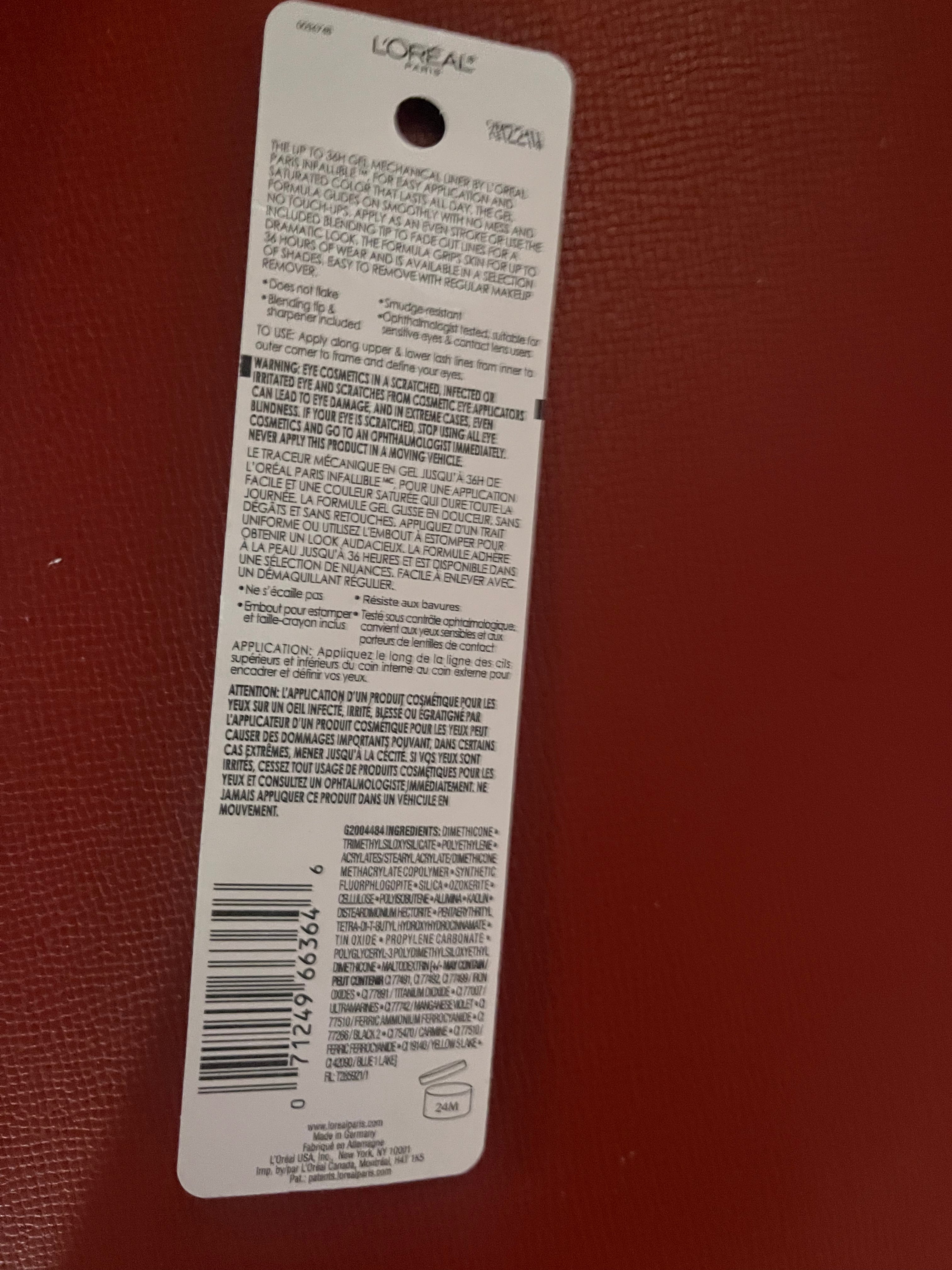 L’Oréal liner