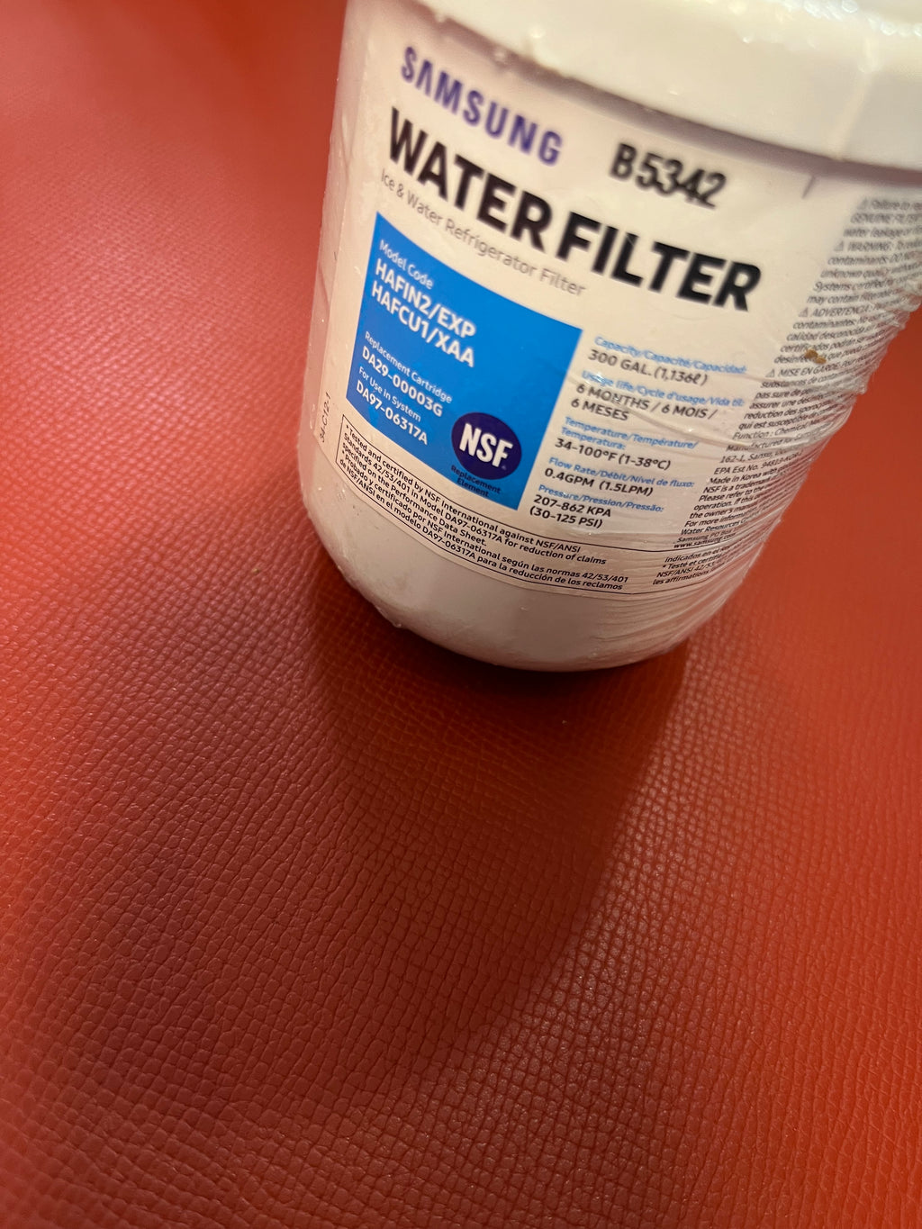 Water filter