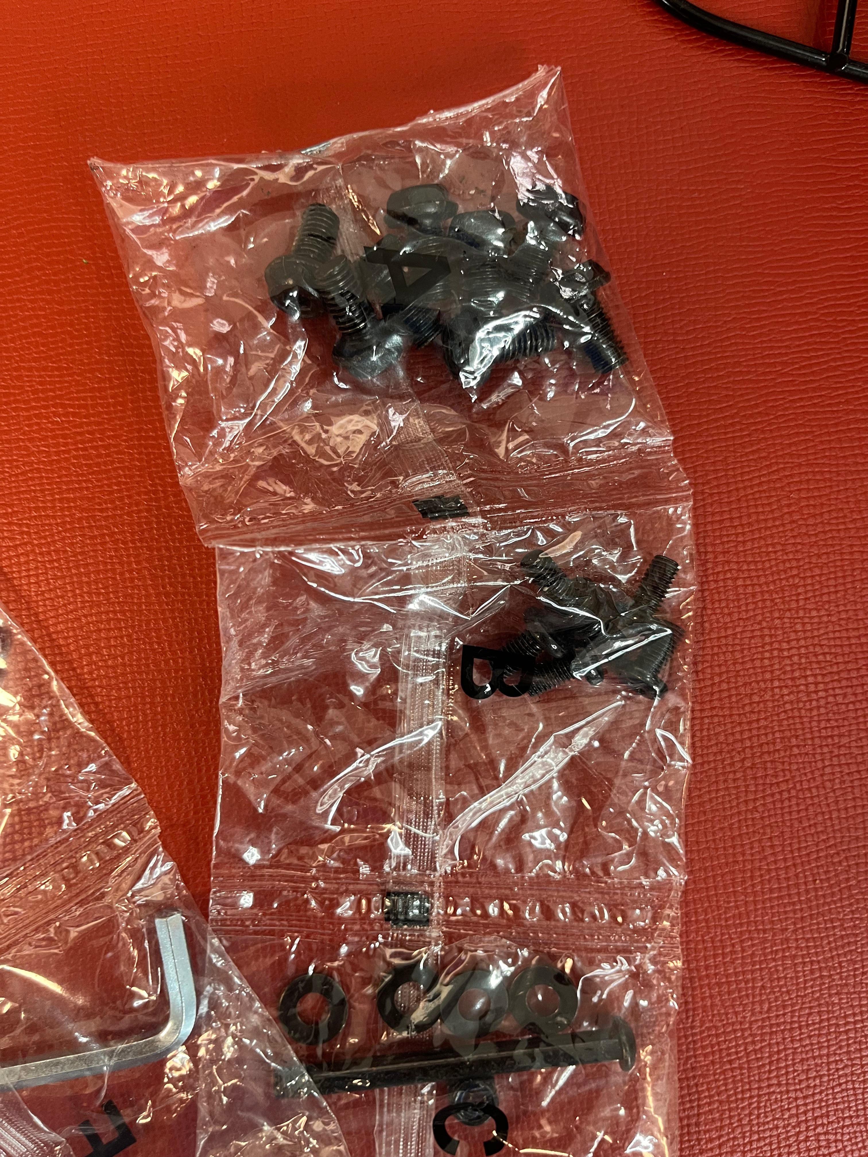Nail screw Allen wrench set
